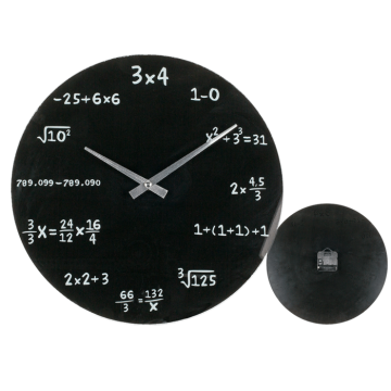 Часовник за математици - стъкло