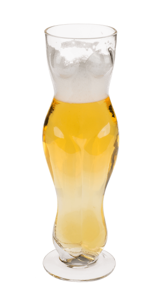Чаша за бира - женско тяло 