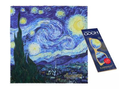 Кърпичка за очила "Звездна нощ" на Винсент Ван Гог