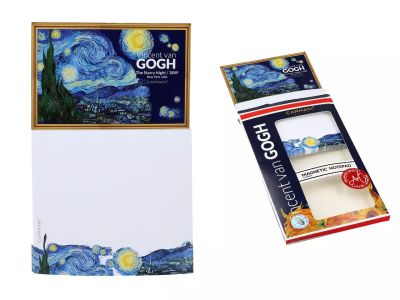 Магнитен тефтер "Звездна нощ" на Винсент Ван Гог (голям)