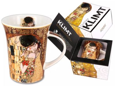 Чаша "Целувката" на Густав Климт (качествен порцелан) 