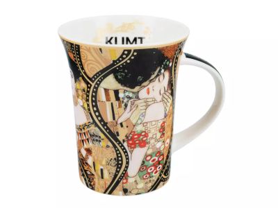 Чаша колаж от картини на Густав Климт  (качествен порцелан)