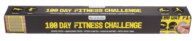 Скреч плакат - "100 дни фитнес предизвикателства"