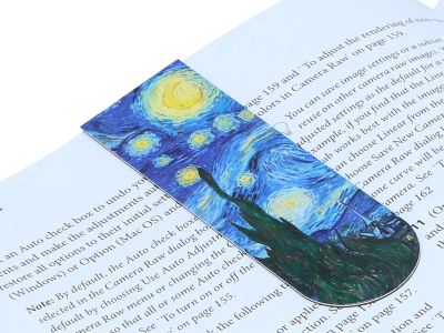 Магнитен книгоразделител "Звездна нощ" на Винсент Ван Гог